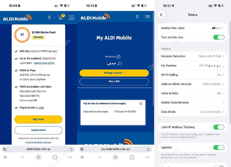[Photo] 澳大利亚保号卡 aldimobile eSIM#aldimobile #eSIM群友投稿介绍了一张🇦🇺 澳大利亚 aldimobil [...]