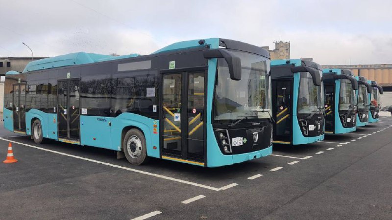 🚍В Санкт-Петербург прибыли новые автобусы на газомоторном топливе
