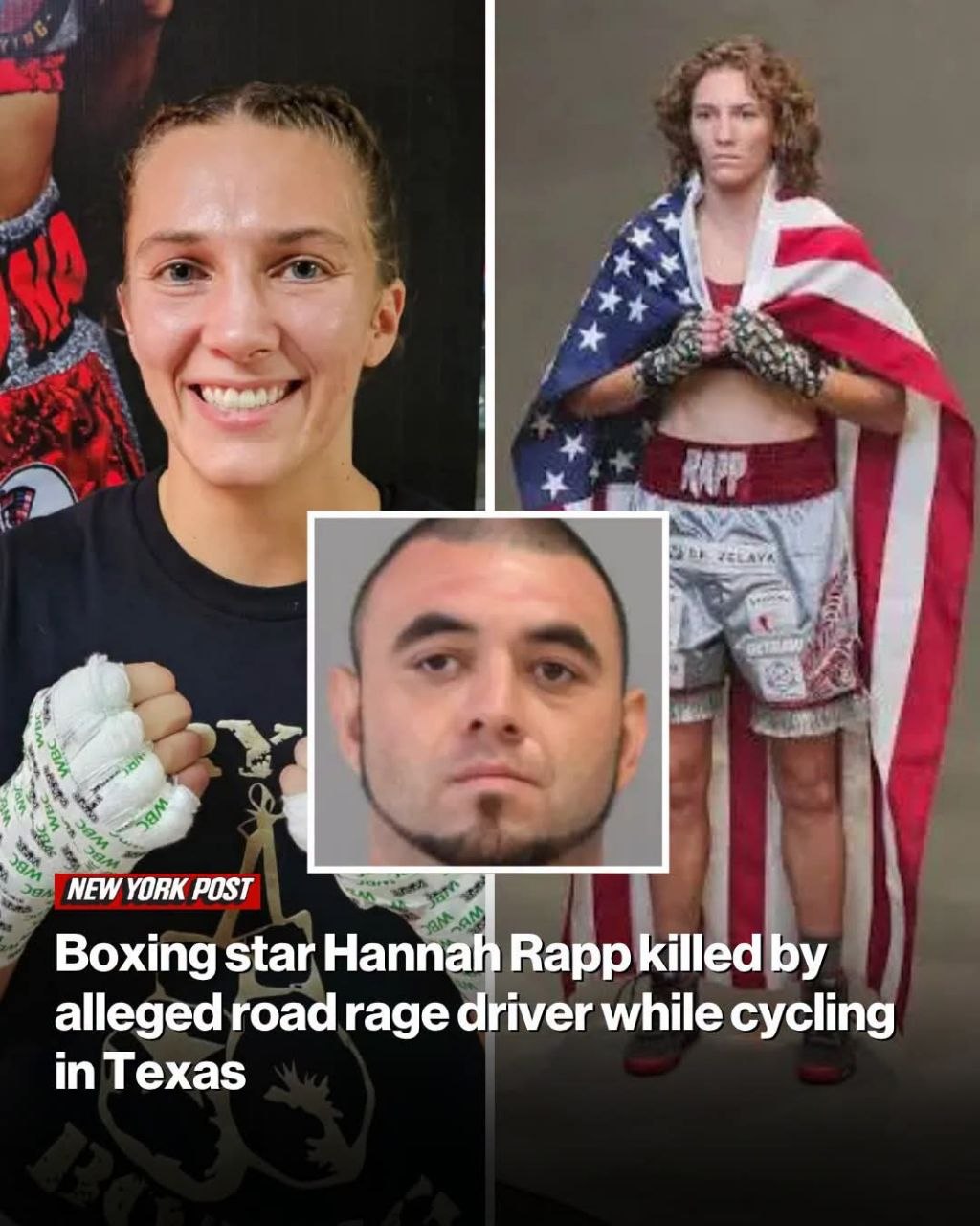 [Photo] The 26-year-old was killed after she was struck by an alleged road rage driver who del [...]