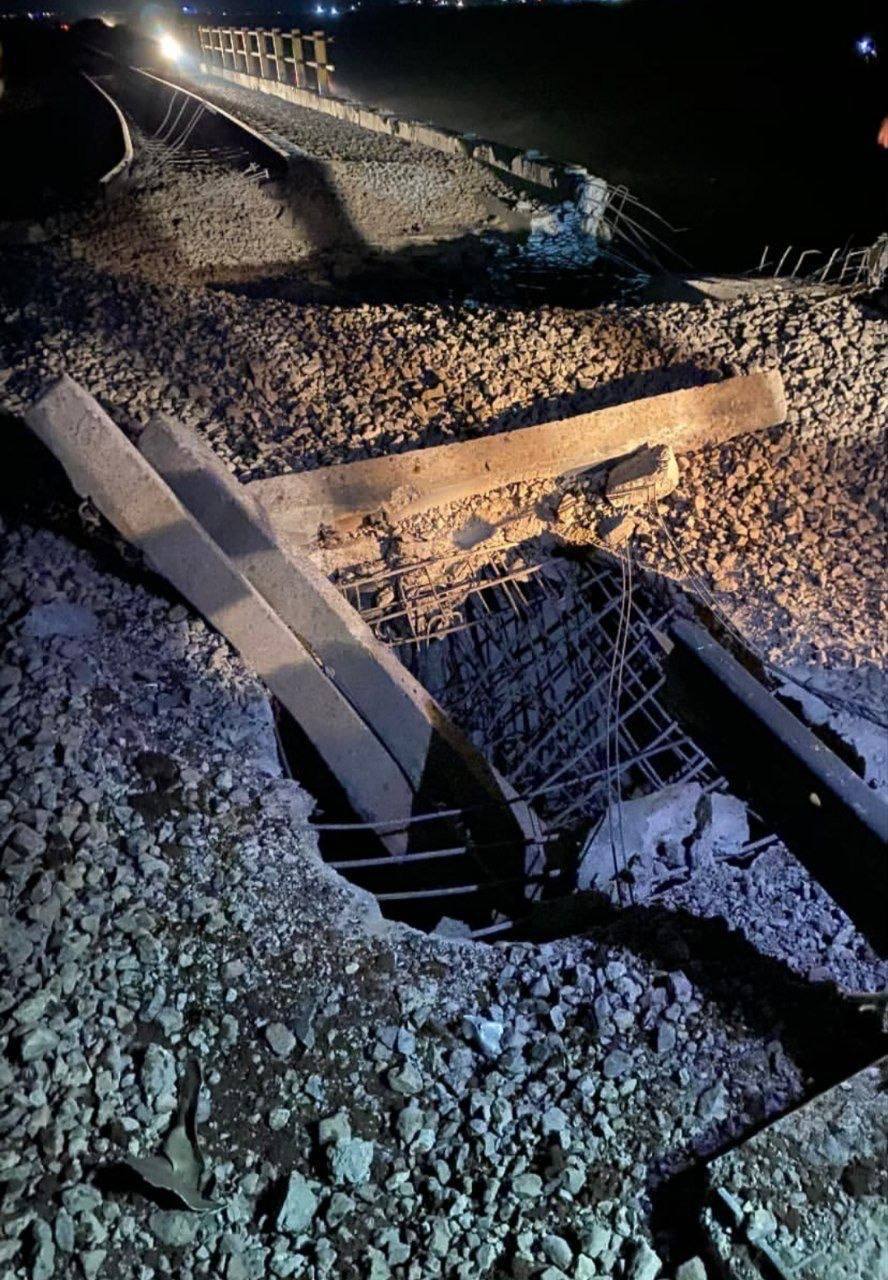[Photo] 🇺🇸❌🇮🇷 — The Gorgan railway line in Golestan province has been struck, monitoring chan [...]